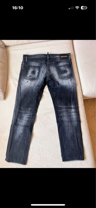 Jeans DSQUARED2 negri barbati