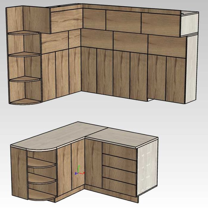 Услуги по проектированию мебели в Базис мебельщик