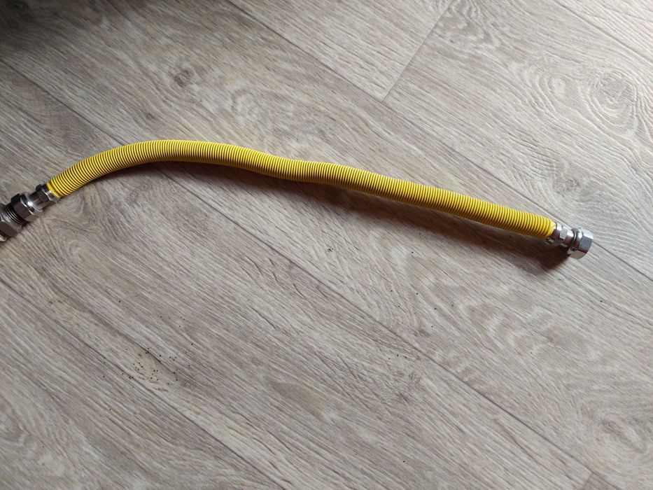 Racord flexibil gaz, otel inoxidabil, extensibil, 3/4", 500 mm + 70%