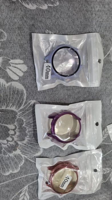 Стъклени  и силиконови протектори за Samsung watch active 2 (40и 44 мм