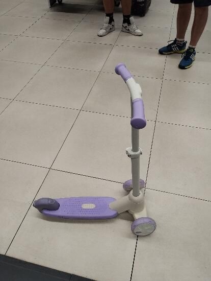 Trotinetă 3 roți B500 Mov Copii - No Size - produs resigilat Decathlon