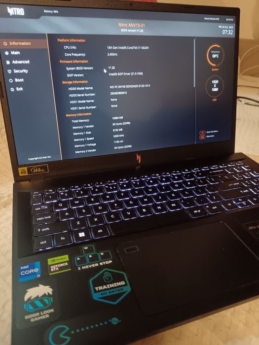 Laptop Acer Nitro V15