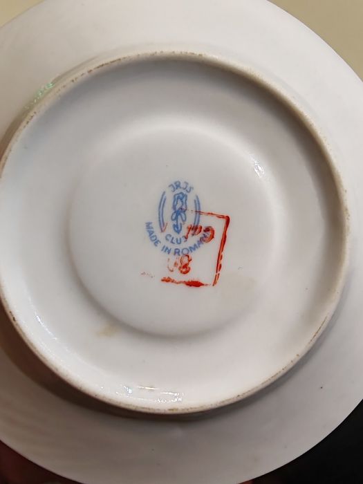 Set ceașcă de cafea  și farfurie Dinamo 1960