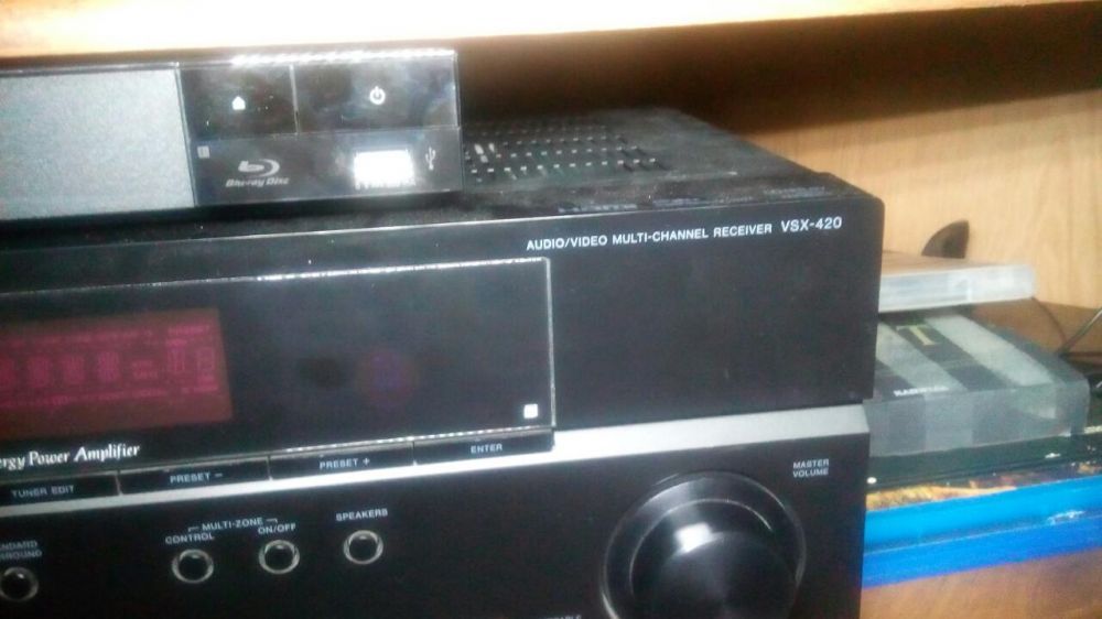 hi-fi усилвател Ресийвър 5.1 , 100W,  Pioneer VSX 420