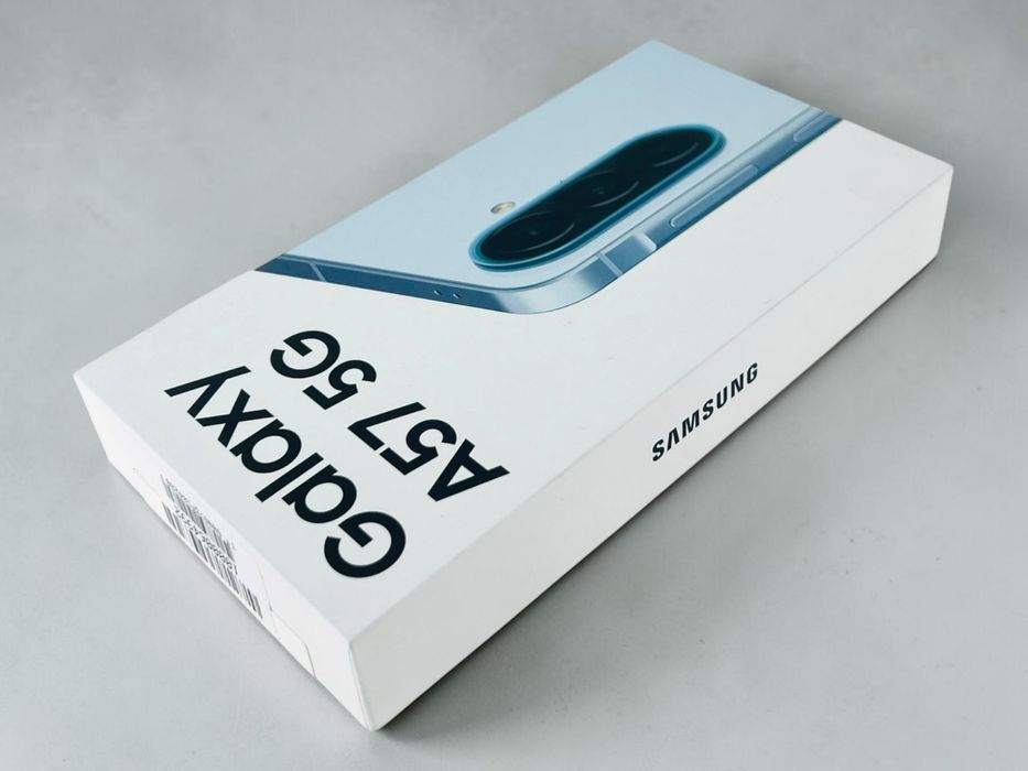 НОВ! Samsung Galaxy A57 5G 256GB 8RAM Icyblue 2г. Гаранция!