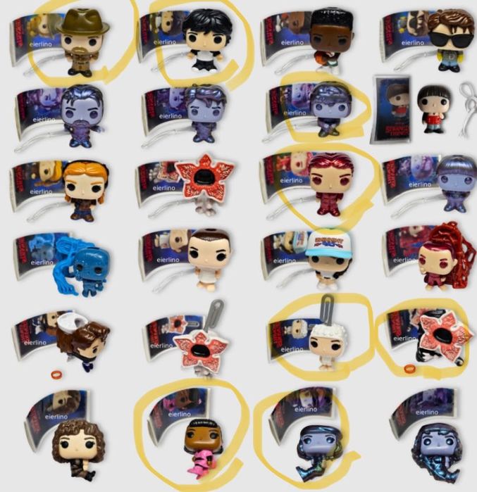 Stranger things kinder joy