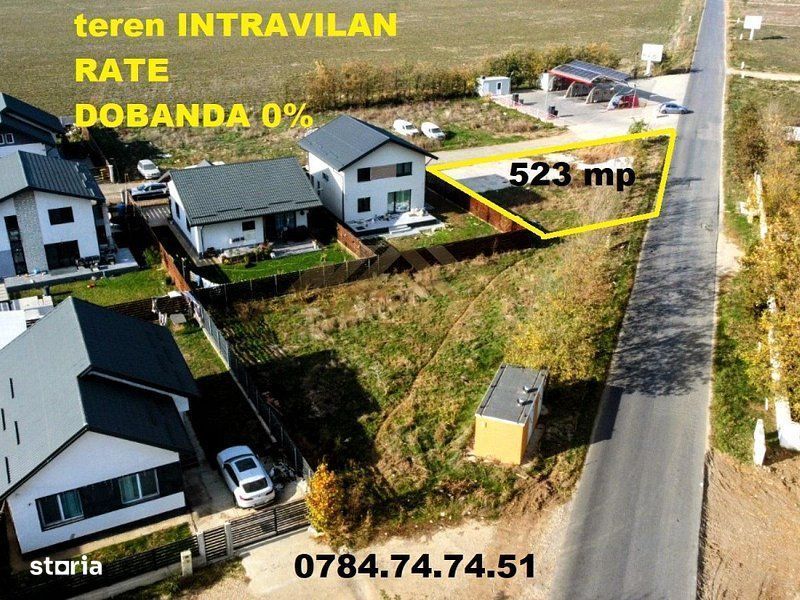 Teren ideal pentru casa sau spatiu comercial - comuna Berceni