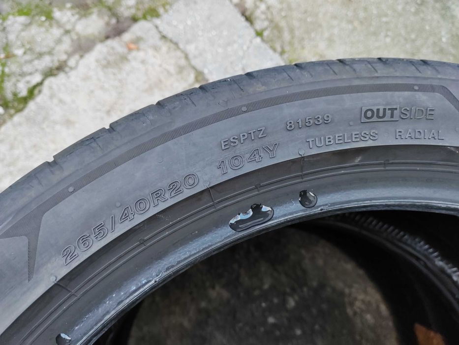 265/40/20 2бр.Bridgestone Летни гуми