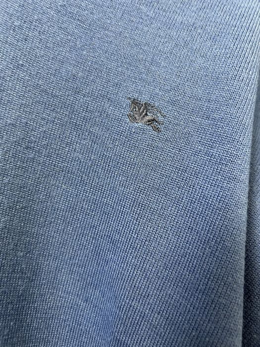 Bluza Burberry originala albastru inchis old money