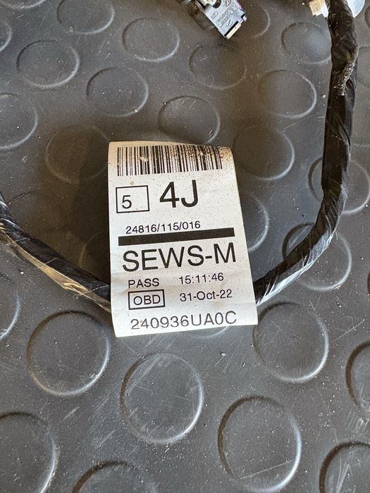 Нисан кашкай 2023г инсталация задна броня nissan QashQai