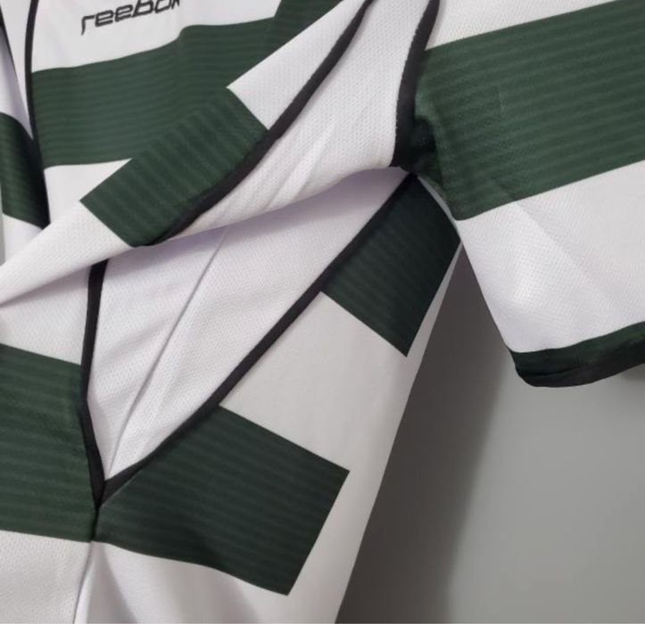 Tricou de fotbal C. Ronaldo #28 Sporting CP, sezon 2002/2003, RETRO