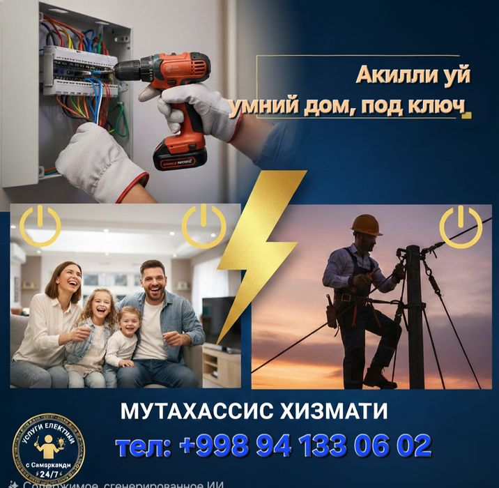 Услуги Електирики 24/7