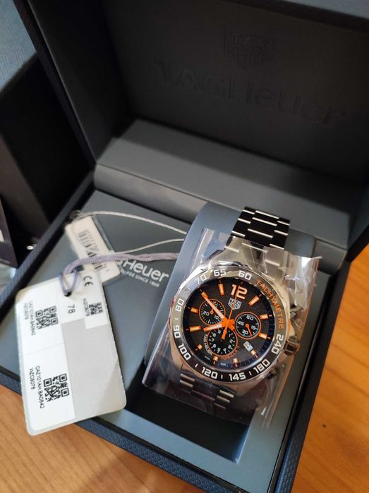 TAG HEUER FORMULA Хронограф CAZ101AH Мъжки Часовник НОВ Оригинален