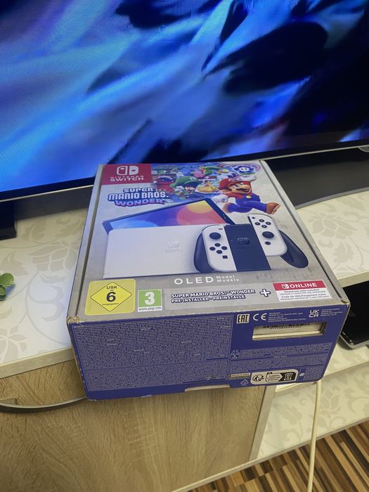Consola Joc Nintendo Switch OLED Super Mario Bros. Wonder sigilat