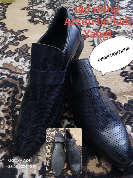 Продаётся мужской новый мокасин и туфли