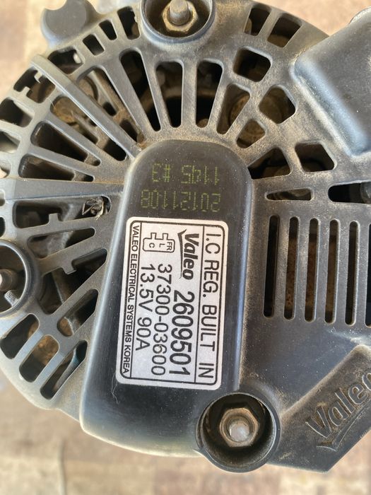 Генератор / Алтернатор за хюндай и20 1.2 бензин