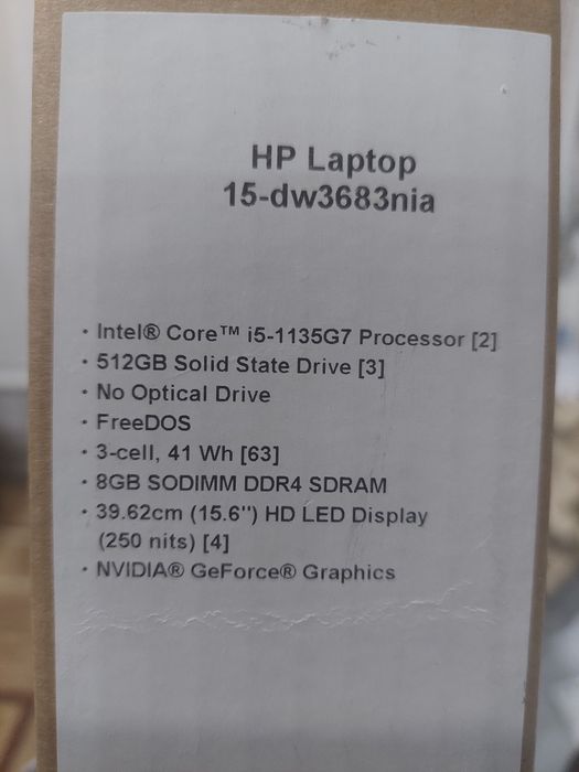 HP ноутбук сотилади