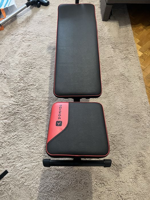 Banca fitness Domyos pliabila