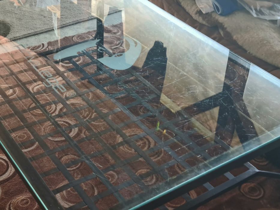 Masuta terasa - Masa cafea sticla exterior - gradina etc