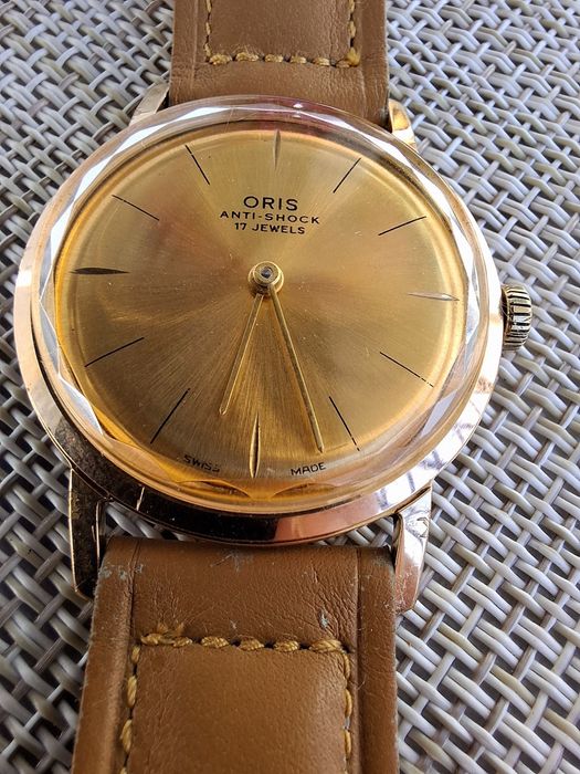 Oris gold  17jewels Anti-Shock vintage