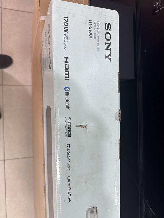 Saund bar sony S100F. 120 Watt
