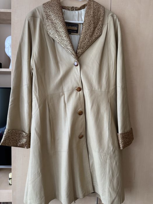 Pardesiu din piele extra fina