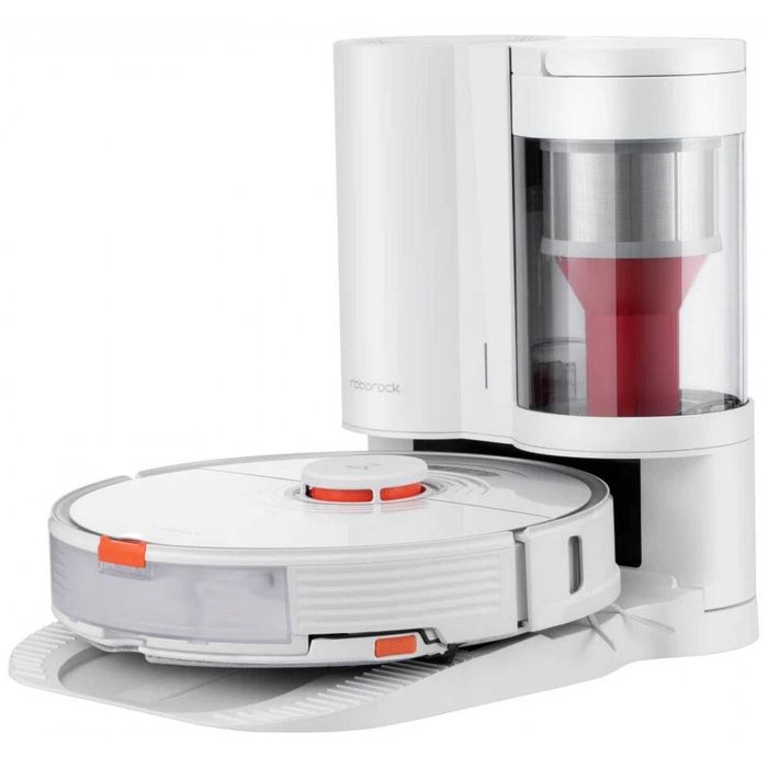 Робот пылесос Xiaomi Roborock S7 MaxV Plus  белый.