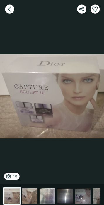 Комплект кремове Dior,Комплект кремове Guerlain-супер лифтинг ефект,крем-флуид CHANEL
