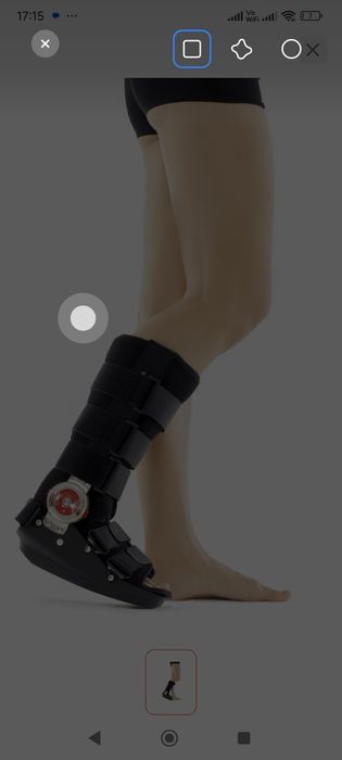 Продам ортез для ноги. ORLEX ORX-A721 ортез на голеностопный сустав ра