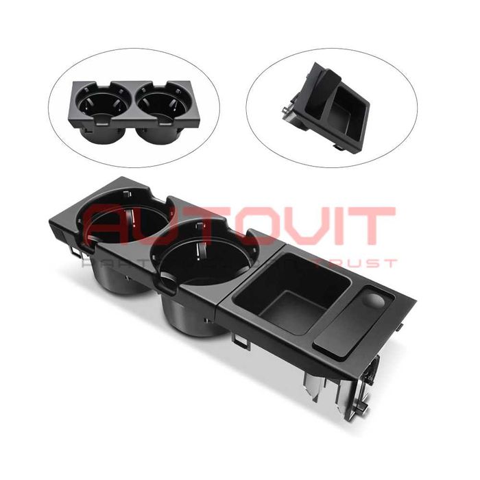 Поставка за чаши Cup Holder BMW e46, монетник бмв е46, чаша