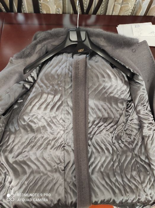 Новое кашемировое пальто