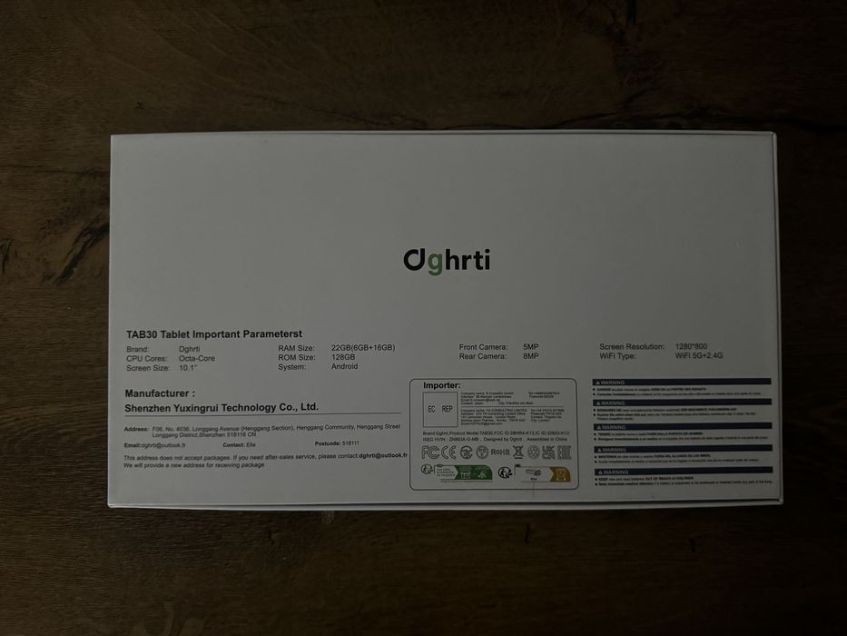 Tableta dghrti tab 30