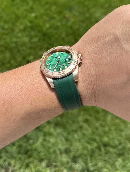 Ceas din Bronz Masiv Mecanism Automatic Seiko Safir