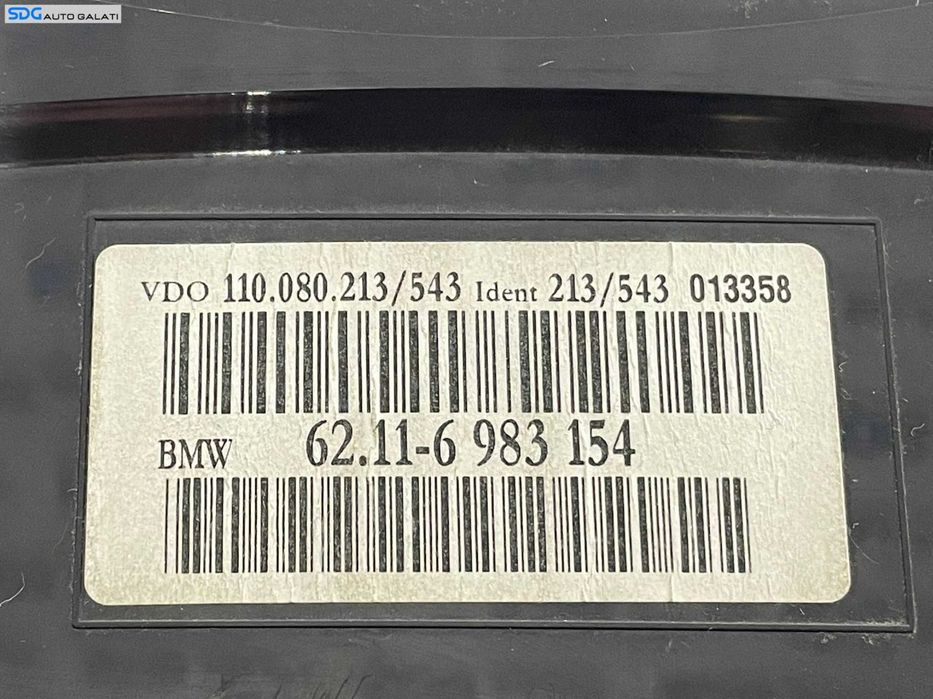 Ceas Ceasuri Bord Cluster Display BMW Seria 5 E60 E61 2003 - 2010 Cod 6983154 61116983154 6952897 [L2485]
