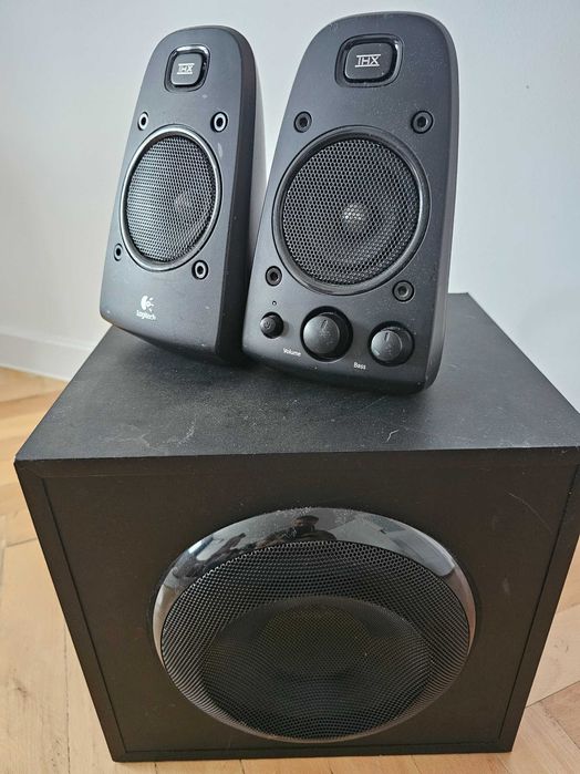 Sistem audio Logitech Z623 2.1 THX, 200W RMS, subwoofer puternic – stare perfectă