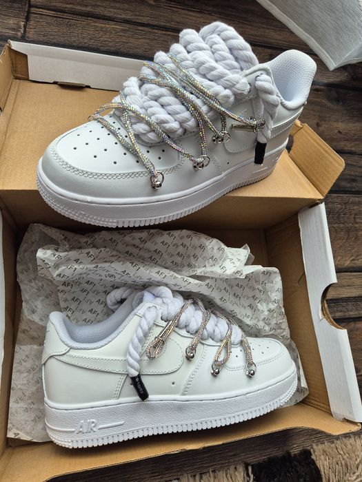 Nike air force 1 rope swarovski