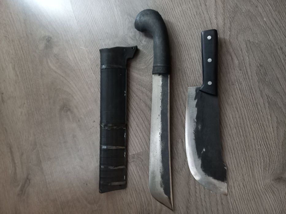 голямо мачете с кания и сатър