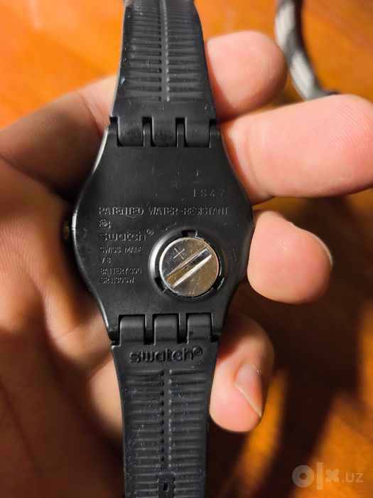 Swatch New Gent Black Rebel Швейцарияя «СПОРТИВНЫЕ» сотилади