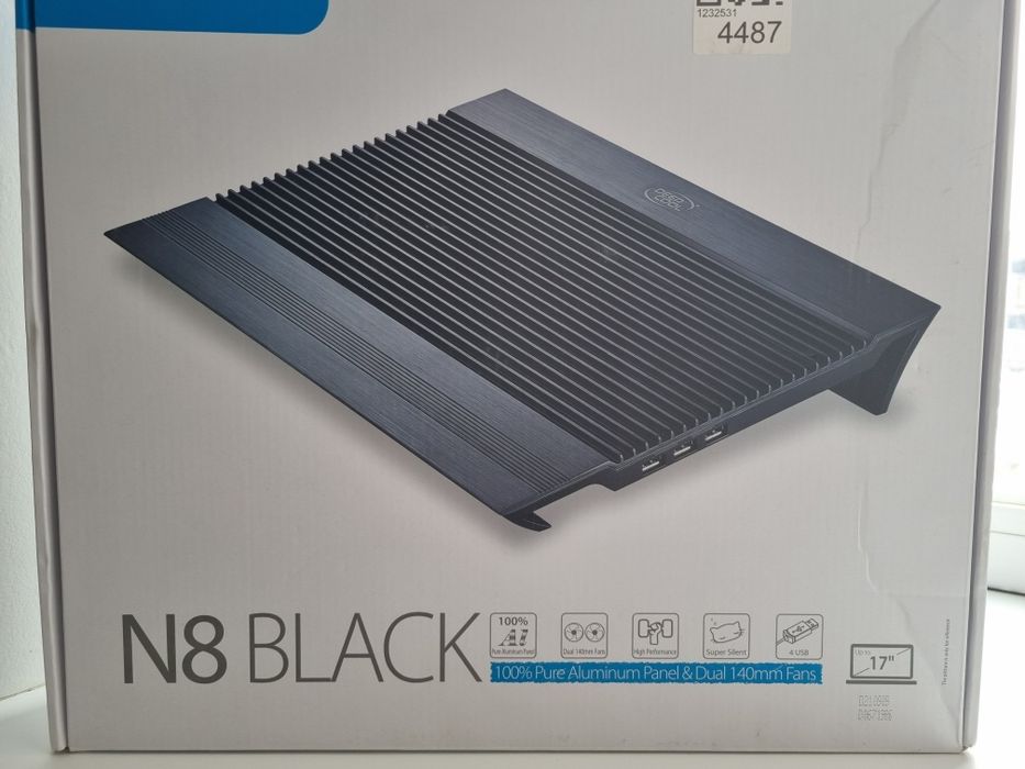 Подставка под ноутбук Deepcool N8 Black