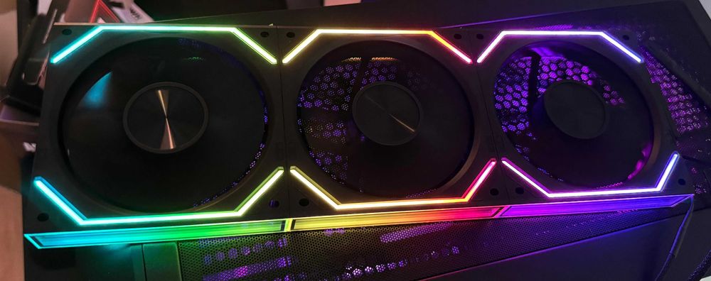 Pachet de 3 - Ventilator PC AsiaHorse DAWN 120mm Daisy Chain PWM Fans