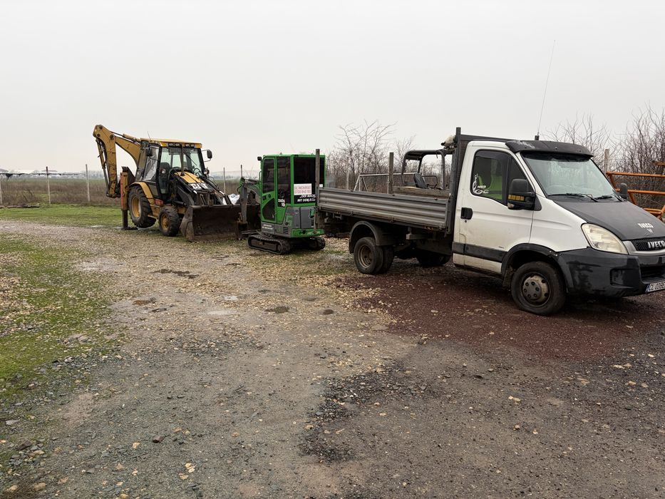 Inchiriez utilaje constructii