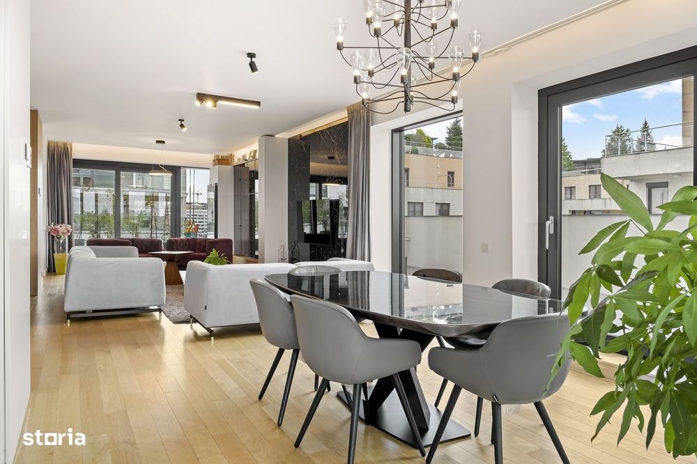 Penthouse Duplex | One Herastrau Plaza | Terase spectaculoase