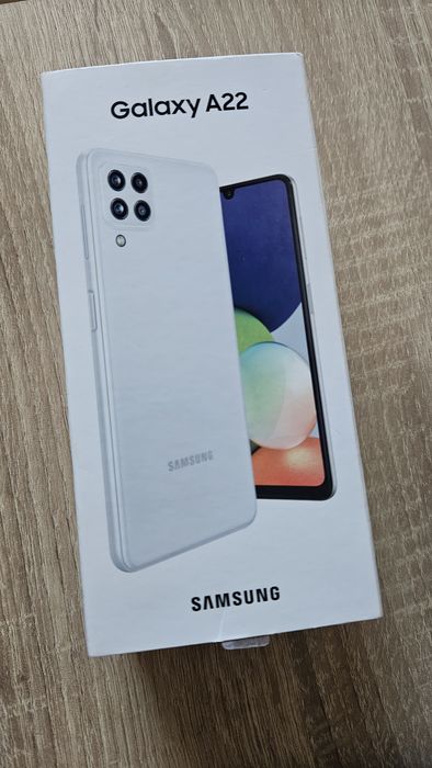 Samsung Galaxy A22 4G, 128GB, бял