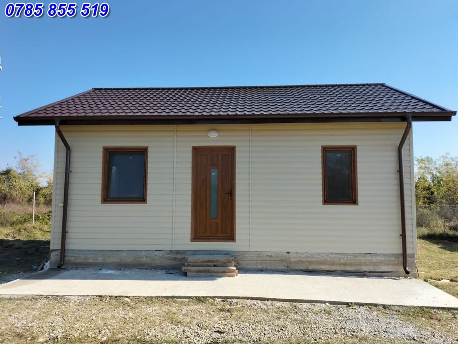 Construim case din structura metalica și panou sandwich