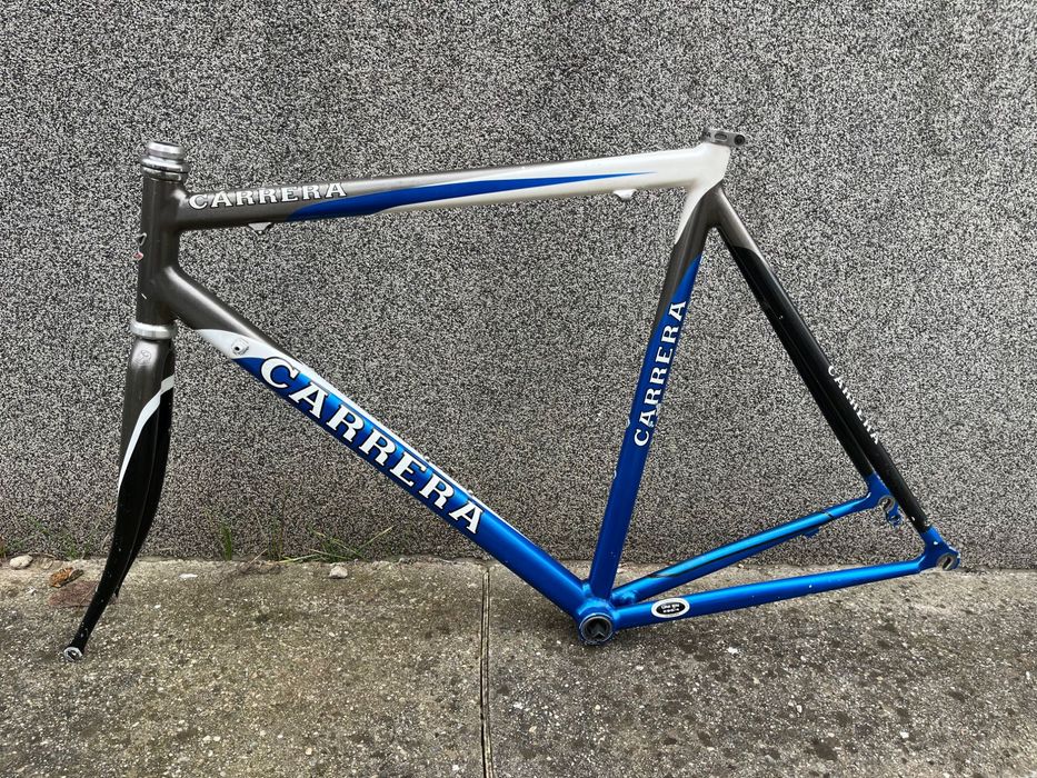 Vand cadru Carrera 54 cm aluminiu bicicleta cursiera semicursiera fixi