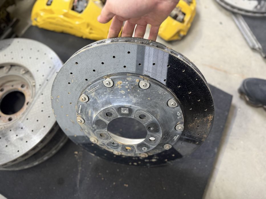 Sistem franare ceramic Porsche turbo complet