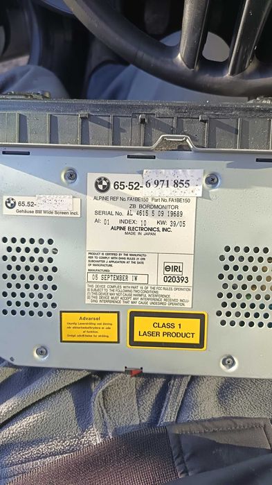 Navigație originală BMW e46