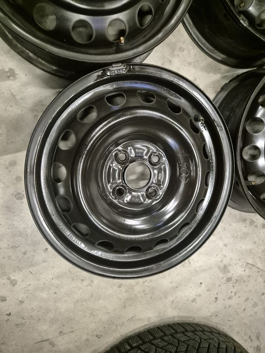 Jante otel 4x100 R15 Toyota Yaris stare foarte buna