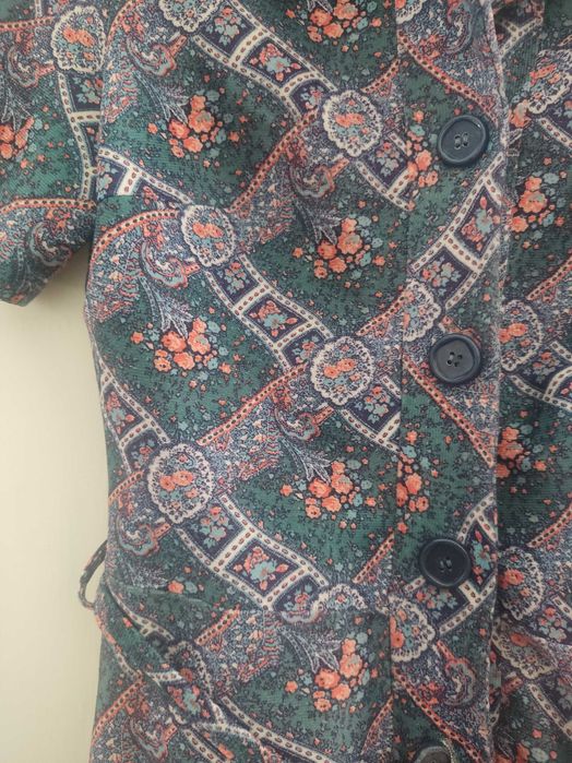 Ретро рокля с копчета и колан