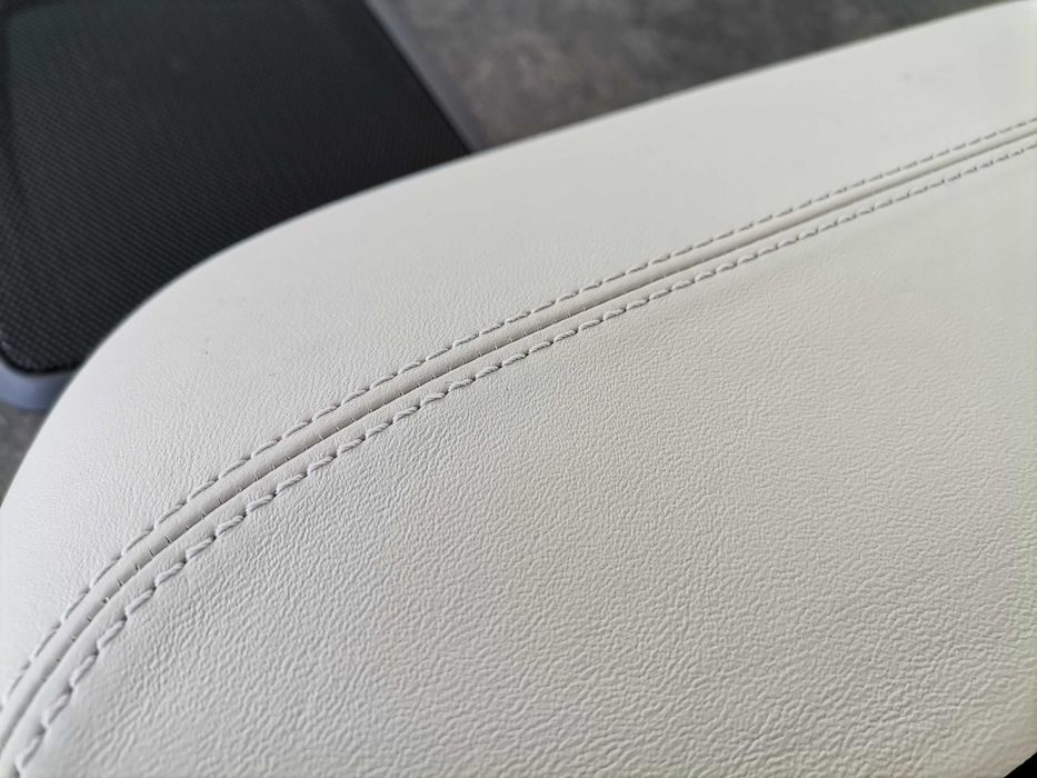 Отлично Табло BMW I3 I3s I01 Lci Бяла Кожа + Дърво